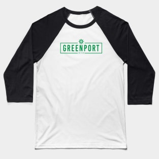 Hipster Greenport Baseball T-Shirt